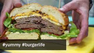 Make Canterbury Chef Nathan's deluxe double beef burger at home!