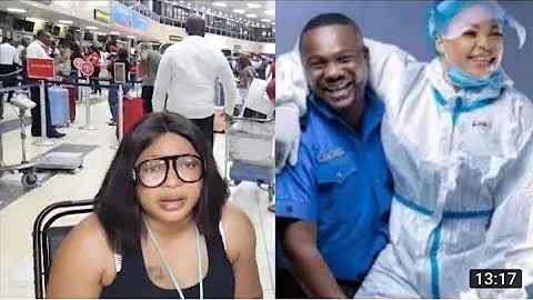 FINALLY!KEMI AFOLABI LANDED IN AMERICA'S HOSPITAL FOR LUPUS TREATMENT,AS SOJI OMOBANKE&MAMA RAINBOW