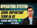 Lecture 2: Important Terms in Operating Systems | OS Tutorial | Code Hacker