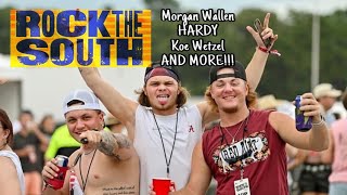 Rock the South 2022!! Morgan Wallen, Hardy, Koe, and MORE!!