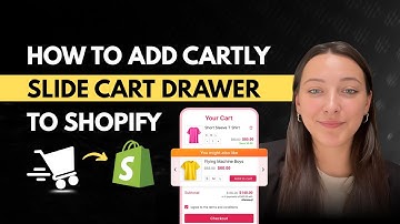 How to Add Cartly Slide Cart Drawer to Shopify