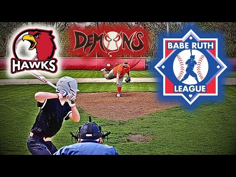 Hawks vs. Demons, Dyer Babe Ruth Baseball League: Game 2, Camera 2