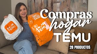 COMPRAS para el hogar en TEMU #MegaHaul | Día de SOL