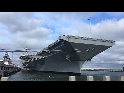 USS Gerald R. Ford leaves on its first deployment