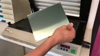 TTN - How to make steel etching pad printing plates (clichés) for pad printing machines