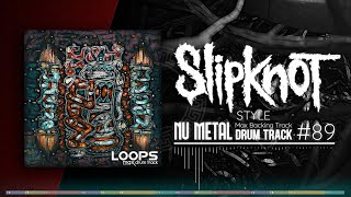 Nu Metal Drum Track / Slipknot Style / 200 bpm