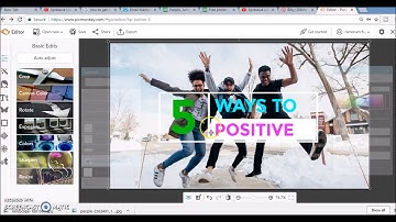 How to Create a Thumbnail Using PicMonkey Editor - Easy 2018 Beginner Tutorial