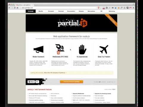 node.js / partial.js