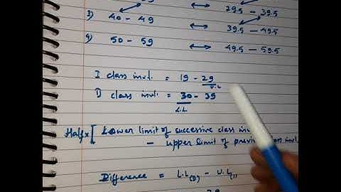 Learn PCM I Maths 9IStatistics P-13 How to change discontinuous clss invl. to continuous clss invl ?