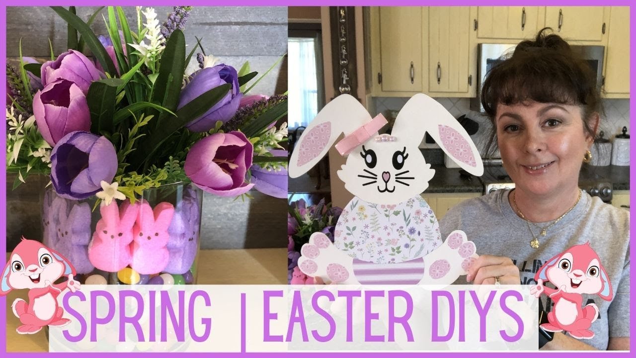 2 New Dollar Tree Spring | Easter Diys