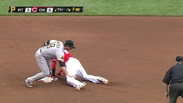 PIT@CIN: Martin fires a strike to throw out Hamilton