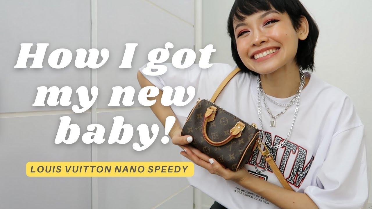 LV NANO SPEEDY 😱😱😱  Unboxing, back story, what fits 💕✨ 