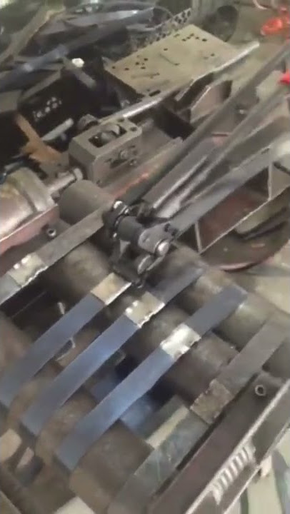 SKL SKS32 how to use steel strapping machine packing steel strip