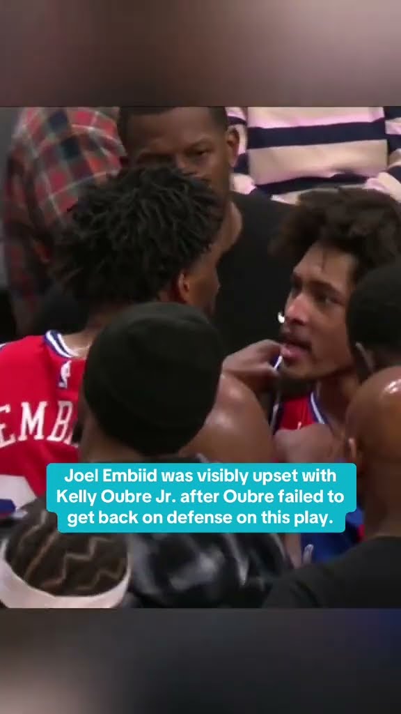 They would later hug it out on the sidelines ✊