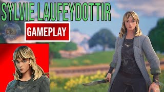 New Sylvie Laufeydottir Skin Gameplay (Loki) (Fortnite)