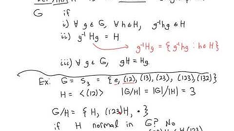 Normal subgroups part 2