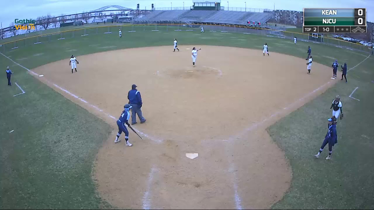 2019.0402 Softball vs Kean (Game 2) (GothicVision Full Broadcast) YouTube