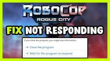 How to FIX RoboCop: Rogue City Not Responding