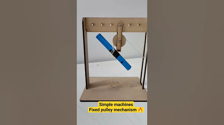 fixed pulley mechanism | how to make pulley #shorts #simplemachine