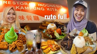 RUTE RESTORAN INDONESIA KAMPUNG KITA MONGKOK || KULINER RESTORAN KAMPUNG KITA MONGKOK #kampungkita