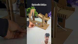 New Hydraulic Bridge | science project #dcmotor #diy #science #tech #motor #shorts ..If you