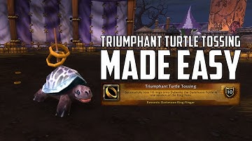 Triumphant Turtle Tossing Achievement Made Easy
