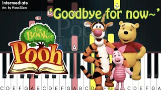[Intermediate] Goodbye for Now - The Book of Pooh | Piano Tutorial Resimi