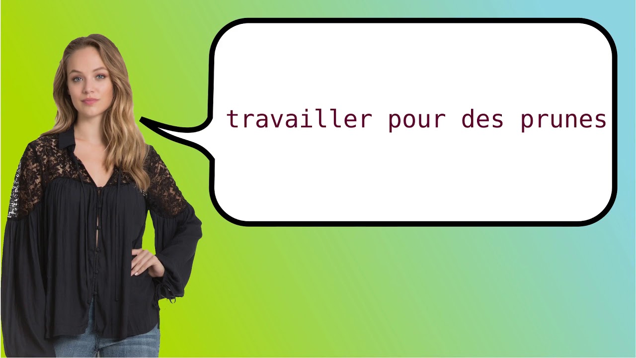 How To Say work For Peanuts In French YouTube How To Say work For Peanuts In French YouTube
