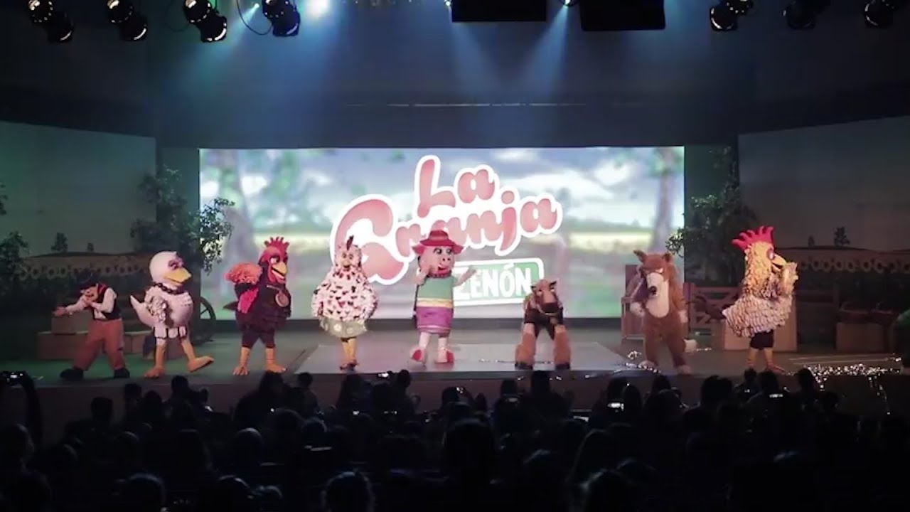 Show en vivo de la granja de Zenon en Costa Rica(1/4)