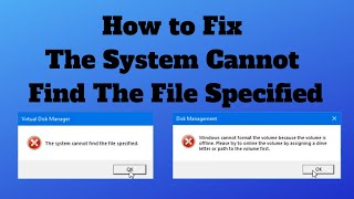 the system cannot find the file specified usb the system cannot find the file specified usb