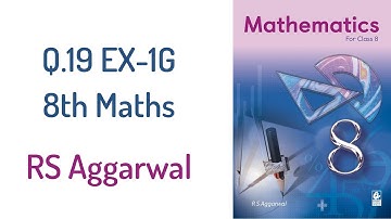 If 3/5 of a number exceeds its 2/7 by 44 find the number Q19 Class 8 Maths RS Aggarwal