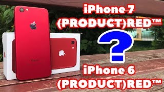 iPhone 6 PRODUCT RED выглядит как iPhone 7