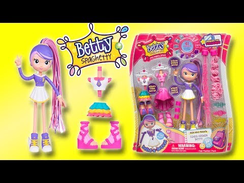 ★DE MERIEL★ Betty Petit_4Colors BETTY SPAGHETTY MIX & MATCH SCHOOL FASHION DOLL | Little