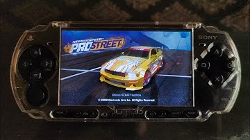 Need for Speed: ProStreet Gameplay PSP - HD 1080p