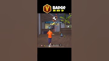 1 Got V Badge in My ID 😍 || V Badge in My ID || Free Fire #shorts