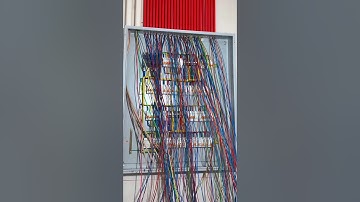 Wat denk je als je naar de wirwar van draden in de regelkast kijkt?