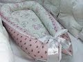 Как сшить гнездышко кокон для новорожденных своими руками  / Babynest   DIY English Subtitles