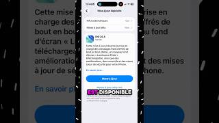 iOS 26.5 est disponible pour ton iPhone (nouveautés)