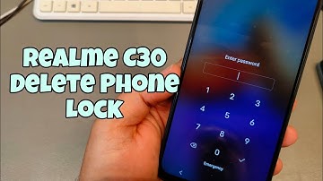 Realme C30 (RMX3581). Delete Pin, Pattern, Password lock. Without PC.
