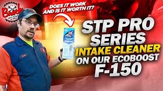 STP Pro Series Intake Cleaner Test on EcoBoost F150 | Brock Auto Repair