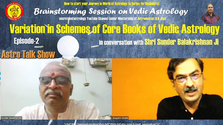 Variation in Schemes of Core Books of Vedic Astrol...