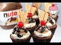 Nutella Fudge Cupcakes! Small Batch Cupcake Recipe by Cupcake Addiction