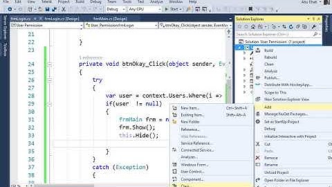 User Login  Using LINQ TO SQL