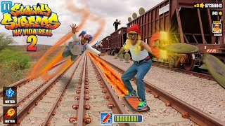 SUBWAY SURFERS NA VIDA REAL 2