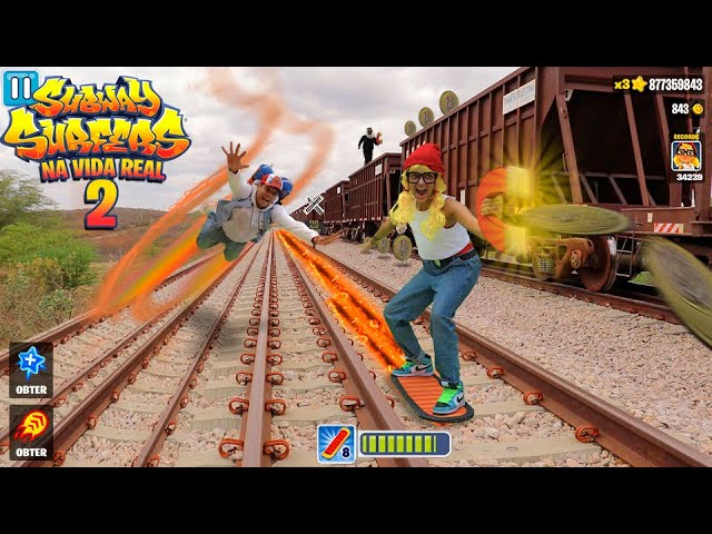 SUBWAY SURFERS 360° - GAMEPLAY HD // VR 360° Virtual