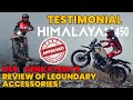 Re himalayan the ultimate offroad test  legundary  premium accessories  bandidos pitstop