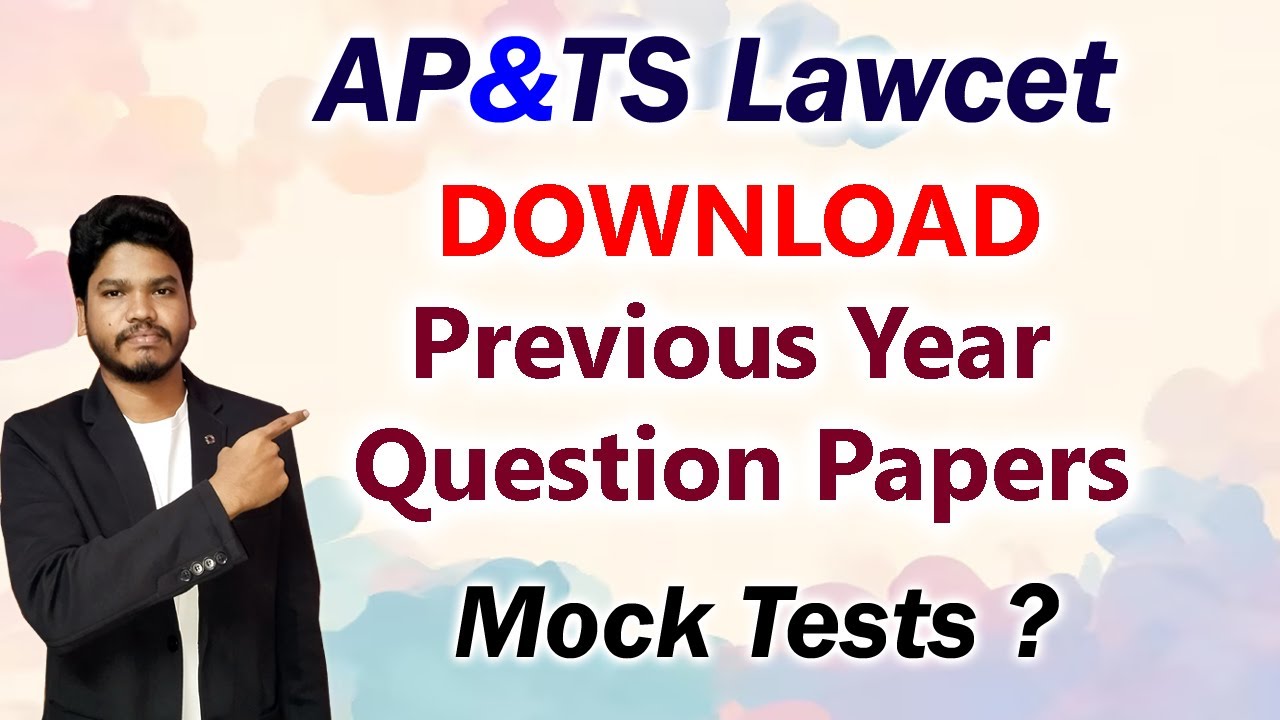 Download Previous Year Question Papers AP TS Lawcet 2024 YouTube Download Previous Year Question Papers AP TS Lawcet 2024 YouTube