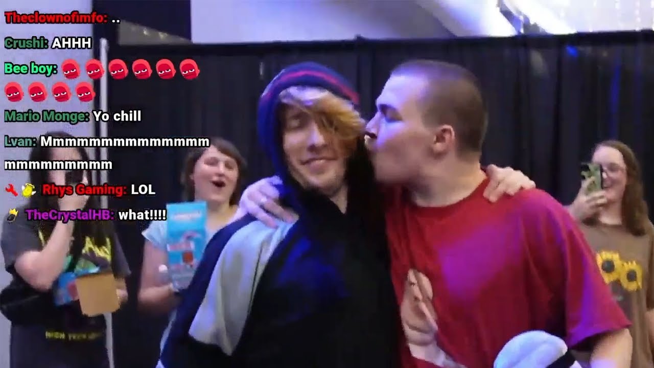 steak kisses Kreekcraft again.. 💀