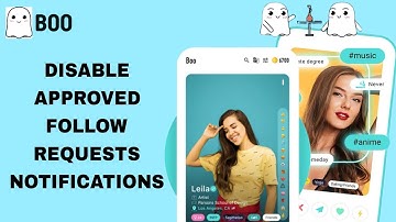 How To Disable Approved Follow Requests Notifications On Boo App | Step By Step