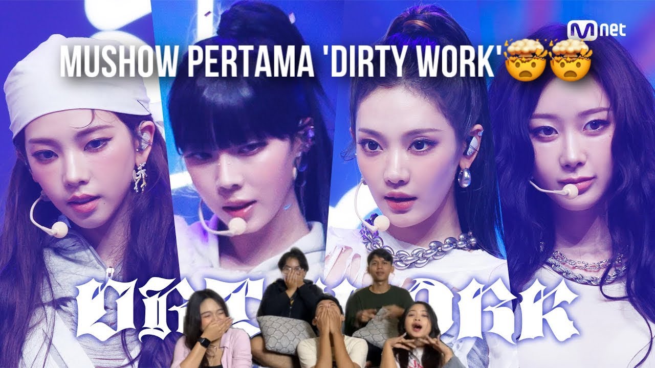 MCountdown atau konser?! Indonesian Dancers React to aespa - 'Dirty Work' Performance at MCountdown